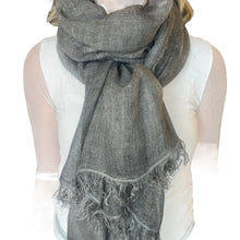 Carica l'immagine nel visualizzatore di Gallery, Sciarpa Lino e cotone