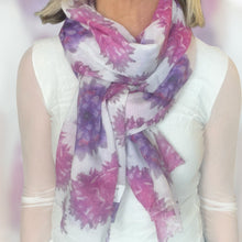 Carica l'immagine nel visualizzatore di Gallery, Sciarpa primavera stampa digitale