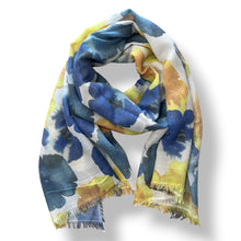 Carica l'immagine nel visualizzatore di Gallery, Sciarpa misto lana stampa digitale