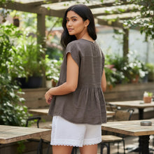 Carica l'immagine nel visualizzatore di Gallery, Blusa puro lino
