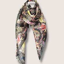 Carica l'immagine nel visualizzatore di Gallery, Sciarpa stola pura seta