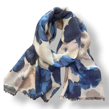 Carica l'immagine nel visualizzatore di Gallery, Sciarpa misto lana stampa digitale