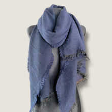 Carica l'immagine nel visualizzatore di Gallery, Sciarpa tinta unita mélange