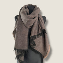 Carica l'immagine nel visualizzatore di Gallery, Sciarpa tinta unita mélange