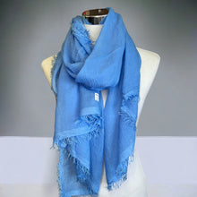 Carica l'immagine nel visualizzatore di Gallery, Sciarpa bamboo tinta unita