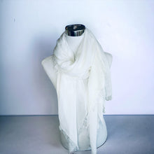 Carica l'immagine nel visualizzatore di Gallery, Sciarpa bamboo tinta unita