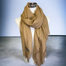 Carica l'immagine nel visualizzatore di Gallery, Sciarpa bamboo tinta unita
