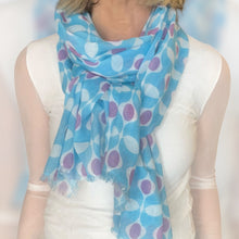 Carica l'immagine nel visualizzatore di Gallery, Sciarpa primavera stampa digitale