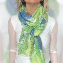 Carica l'immagine nel visualizzatore di Gallery, Sciarpa primavera stampa digitale