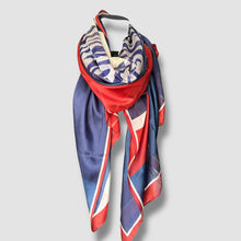 Carica l'immagine nel visualizzatore di Gallery, Sciarpa stola pura seta