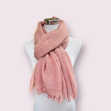 Carica l'immagine nel visualizzatore di Gallery, SCIARPA UNISEX MISTO CASHMERE