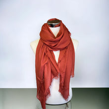 Carica l'immagine nel visualizzatore di Gallery, Sciarpa bamboo tinta unita