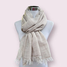 Carica l'immagine nel visualizzatore di Gallery, SCIARPA UNISEX MISTO CASHMERE
