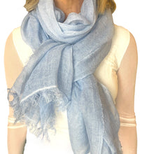 Carica l'immagine nel visualizzatore di Gallery, Sciarpa Lino e cotone