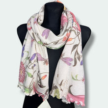 Carica l'immagine nel visualizzatore di Gallery, Sciarpa misto cachemire stampata