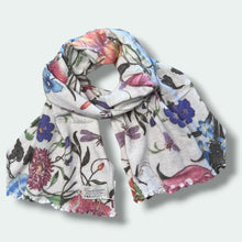 Carica l'immagine nel visualizzatore di Gallery, Sciarpa misto cachemire stampata