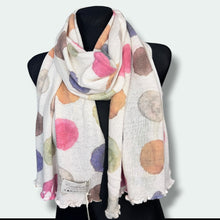 Carica l'immagine nel visualizzatore di Gallery, Sciarpa misto cachemire stampata