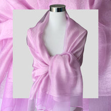 Carica l'immagine nel visualizzatore di Gallery, Stola e sciarpa seta elegante
