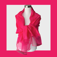 Carica l'immagine nel visualizzatore di Gallery, Stola e sciarpa seta elegante