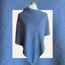 Carica l'immagine nel visualizzatore di Gallery, Poncho Cashmere lana
