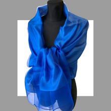 Carica l'immagine nel visualizzatore di Gallery, Stola e sciarpa seta elegante