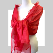 Carica l'immagine nel visualizzatore di Gallery, Stola e sciarpa seta elegante
