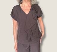 Blusa volan