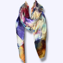 Carica l'immagine nel visualizzatore di Gallery, Sciarpa stola pura seta
