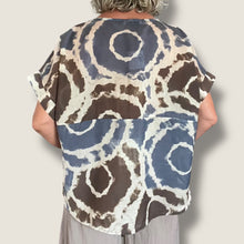 Carica l&#39;immagine nel visualizzatore di Gallery, Camicia fantasia Tencel
