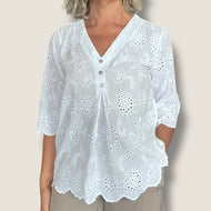 Camicia In sangallo