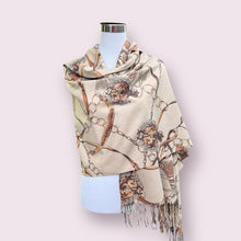 Carica l&#39;immagine nel visualizzatore di Gallery, Pashmina stampa cinture e catene
