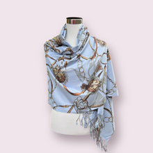 Carica l&#39;immagine nel visualizzatore di Gallery, Pashmina stampa cinture e catene
