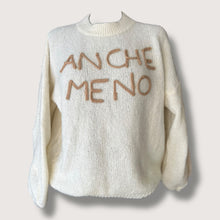 Carica l&#39;immagine nel visualizzatore di Gallery, Maglioncino scritta ‘ANCHE MENO’
