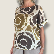 Carica l&#39;immagine nel visualizzatore di Gallery, Camicia fantasia Tencel
