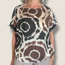 Carica l&#39;immagine nel visualizzatore di Gallery, Camicia fantasia Tencel
