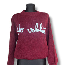 Carica l&#39;immagine nel visualizzatore di Gallery, Maglioncino scritta ‘No Vabbè ‘
