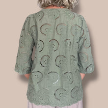 Carica l&#39;immagine nel visualizzatore di Gallery, Camicia In sangallo
