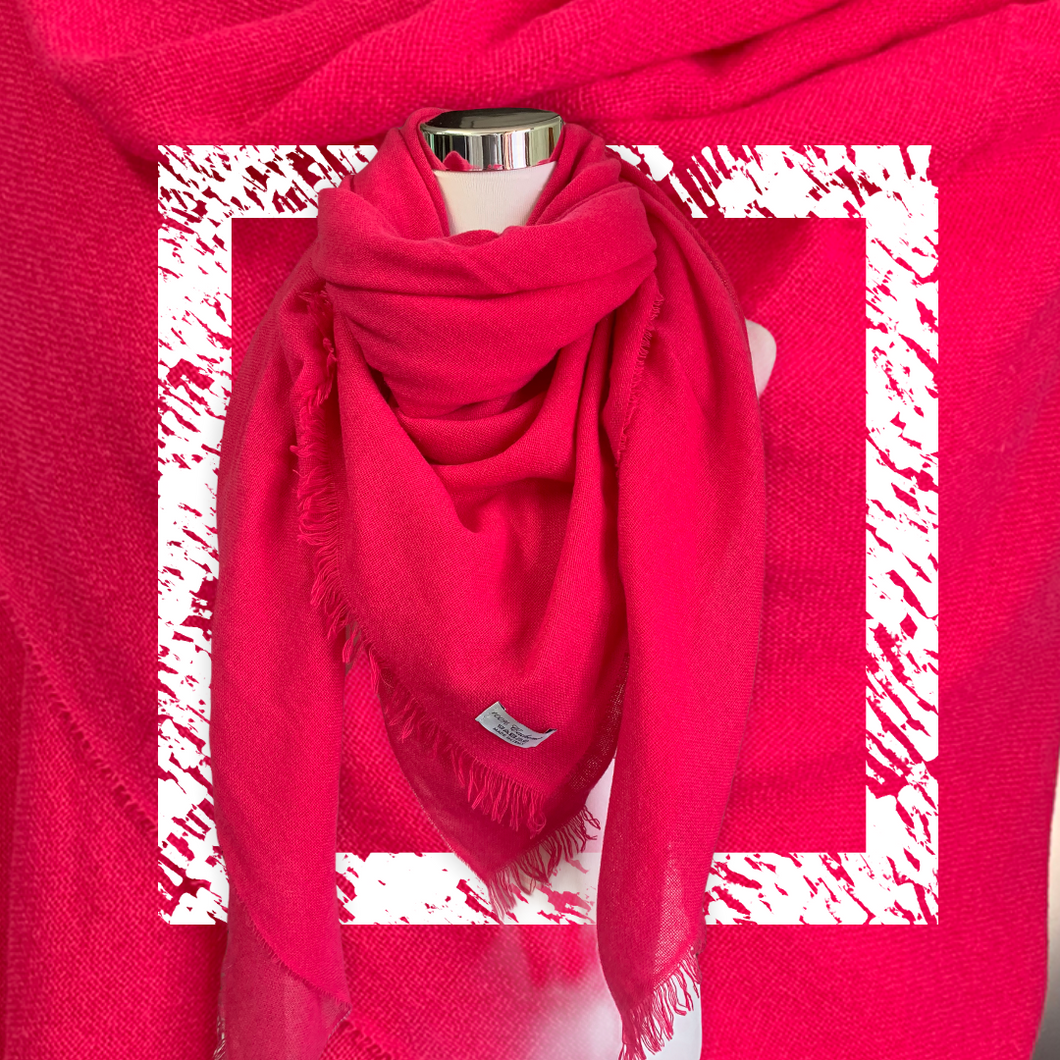 Scialle puro cashmere